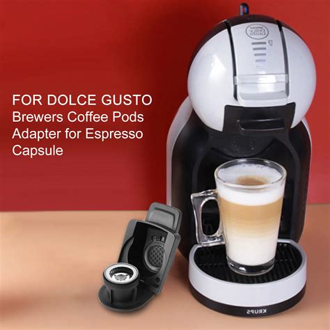 M Quina De Caf Para Dolce Gusto Brewers Reutiliz Vel Caf C Psula