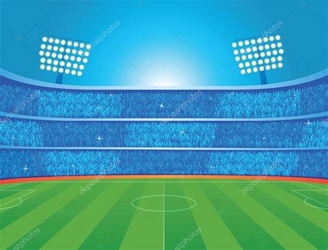 Soccer Stadium Stock Vector Giorgos245 52560039