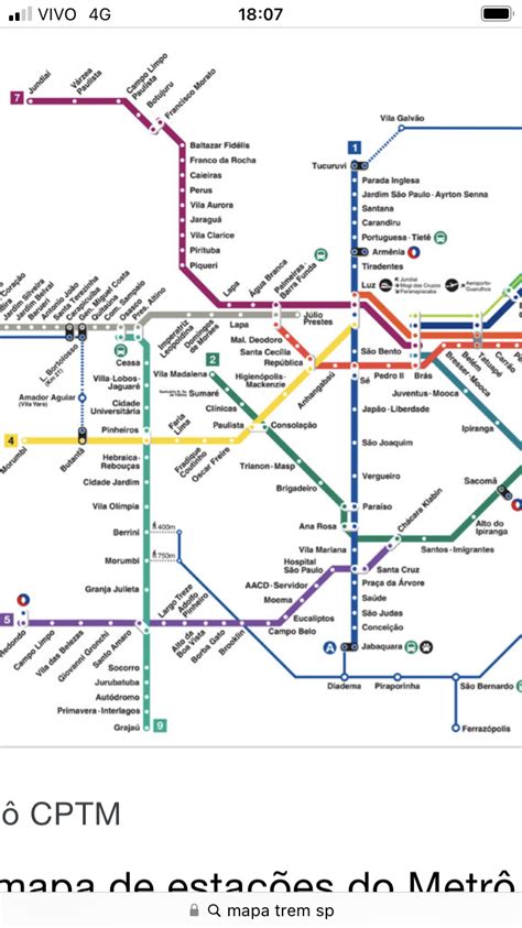 mapa cptm Teoria Regional e Regionalização