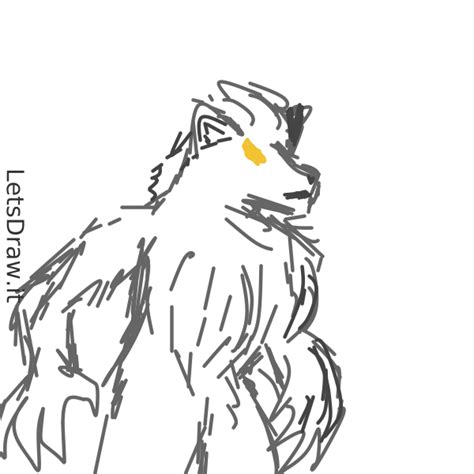 How To Draw Werewolf Xp5yftfcq Png LetsDrawIt