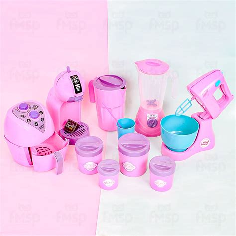 Kit Brinquedo Infantil de Cozinha 11 À 53 Peças Menina Menino Bebê