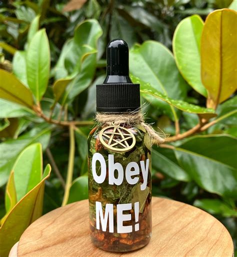 Obey Me Oil Commanding Oil Domination Oil Take Charge Oil Conjure