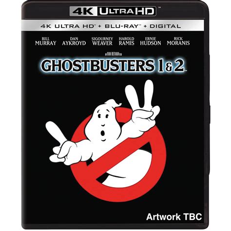 Ghostbusters I 1984 II 1989 4K Ultra HD Includes 2D Blu Ray