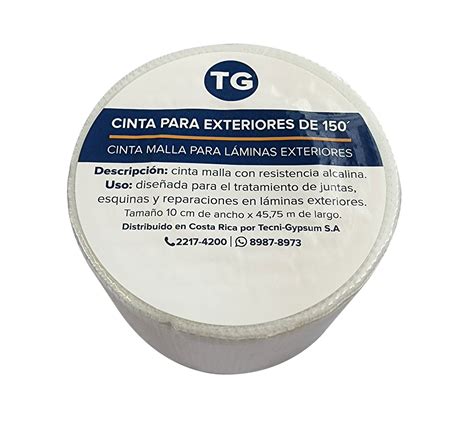 Cinta Para Exterior Durock X T G Mts Tecnigypsum