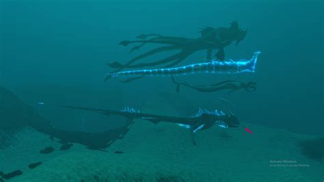 Subnautica Size Reference Of All Hostile Leviathans And The New Silence