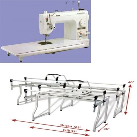 Brother Pq1500sl And Grace Sr2 Quilting Frame