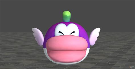 Super Mario Bros Cheep Chomp Xps Model By Godzillajack2 On Deviantart