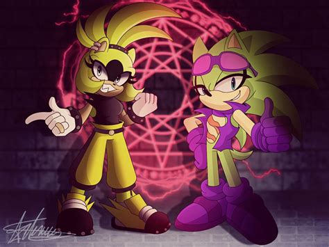 Surge And Scourge By Sonikku32 On Deviantart