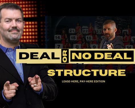 Deal or No Deal? (Structure)