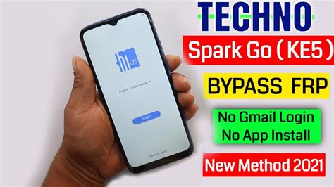 Techno Spark Go Ke Frp Bypass Android Without App Install