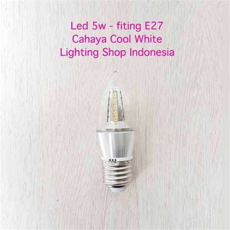 Jual Lampu Bohlam Led 5w Fiting E27 Terang Hias Gantung Di Lapak