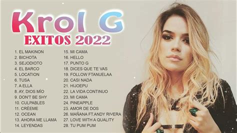 Éxitos De Karol G Las 20 Mejores Canciones De Karol G Lista De