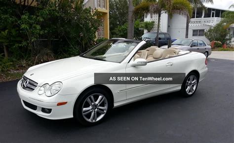 2008 Mercedes Benz Clk 350 Convertible Interior Power Top And Seats