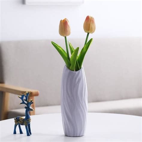 Decoration De Table Centre De Table Craze Shatterproof Vase Ceramic