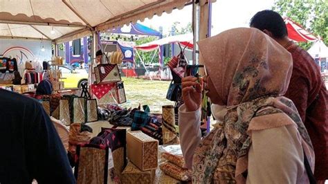 Terakhir Stand Pameran Produk Lokal Di Expo UMKM Hari Nusantara 2022 Di