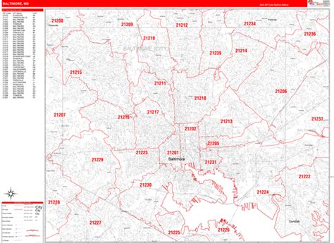 Map Of Baltimore County Zip Codes Corny Tiphanie