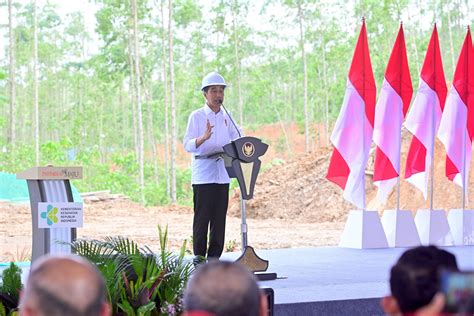 Foto Presiden Jokowi Groundbreaking Rsup Pertama Di Nusantara