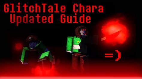 Updated Glitchtale Chara Guide Soulshatters Test Place Youtube