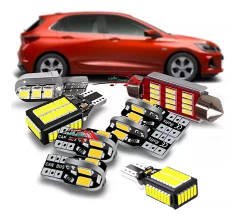 Led Branco R Teto Mala Placa Farolete Onix Hatch Lt Ltz Rs