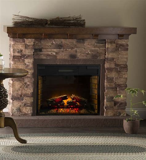 Stone Electric Fireplaces - fireplacenow.co