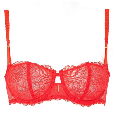 Soutien Gorge Corbeille Armatures Rouge Chantelle Lemon Curve