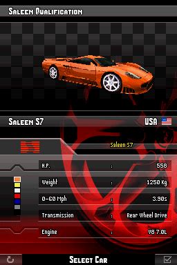 Screenshot Of Asphalt Urban Gt Nintendo Ds Mobygames