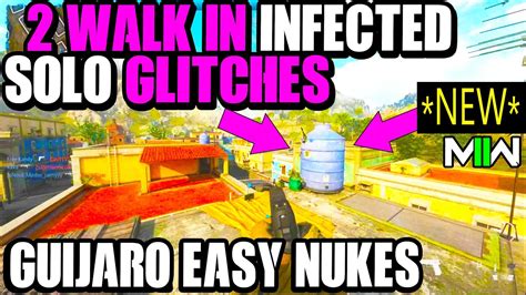 MW2 GLITCH INFECTED 2 NEW WALK IN GOD MODE GLITCHES GUIJARO SUPER EASY