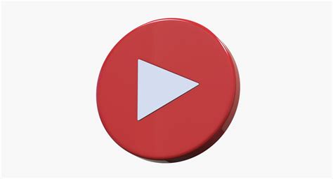 Play Button 3D Model $12 - .c4d .fbx .obj .max - Free3D