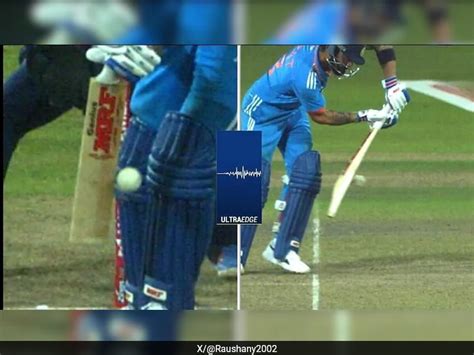 Watch Virat Kohli Out Or Not Out Major Drs Controversy Erupts In