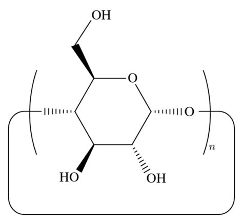 Cyclodextrins Structure N6 7 Or 8 Glucose Units Is α Cd β Cd