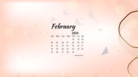 February 2024 Desktop Wallpaper Calendar - CalendarLabs