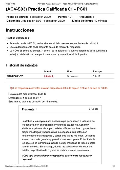 ACV S03 Practica Calificada 01 PC01 Individuo Y Medio Ambiente