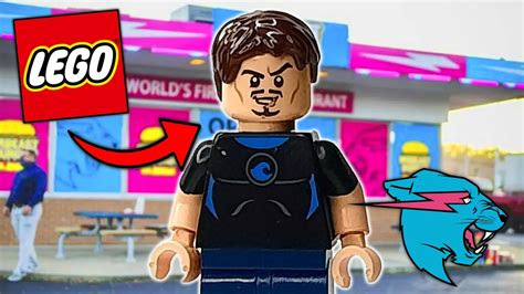 How To Make A Lego Mr Beast Youtube