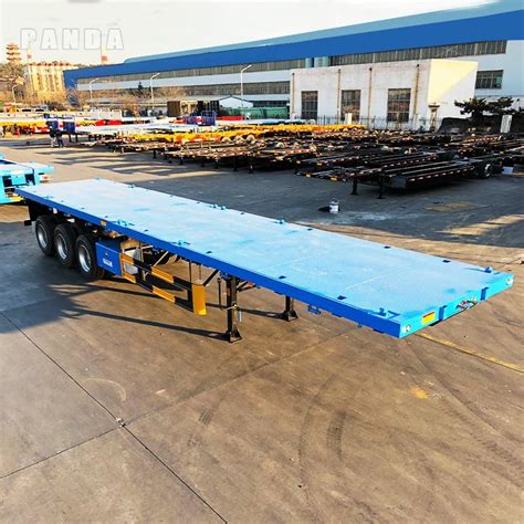 18 Wheeler Flatbed Truck Trailers For Sale Dimensions - Panda Mech