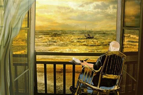 The Old Man And The Sea 1 Painting By Anne Weirich Pixels