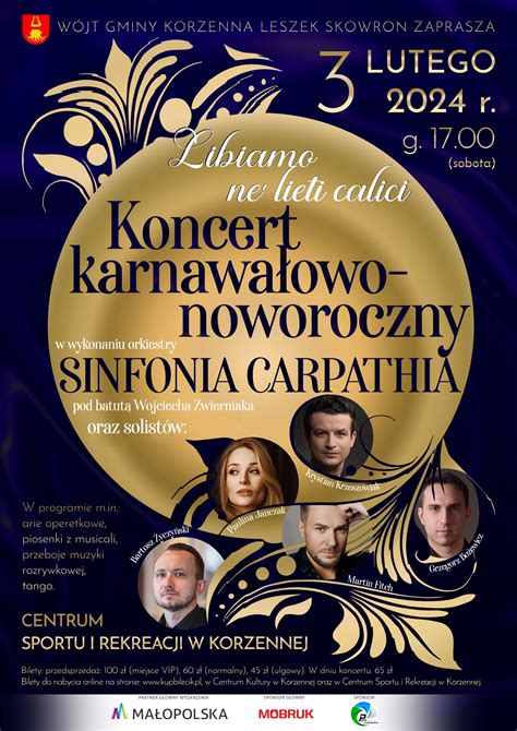 Przebojowy Koncert W Korzennej 3 LUTEGO Gmina Korzenna Gmina Korzenna