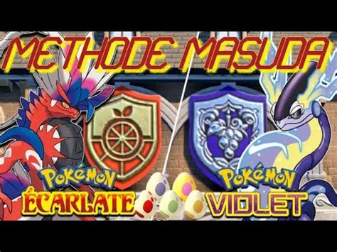 MÉTHODE MASUDA SUR POKÉMON VIOLET ÉCARLATE YouTube