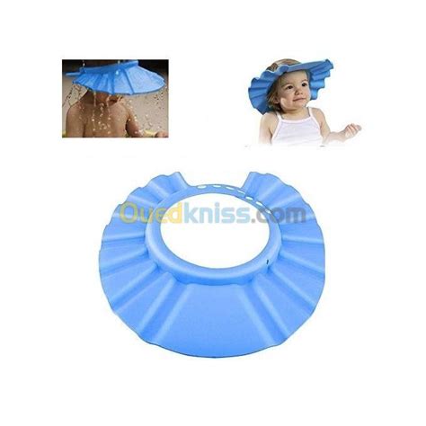 Visière Bain Bébé Douche Casquette Anti Shampoing Bonnet Protection