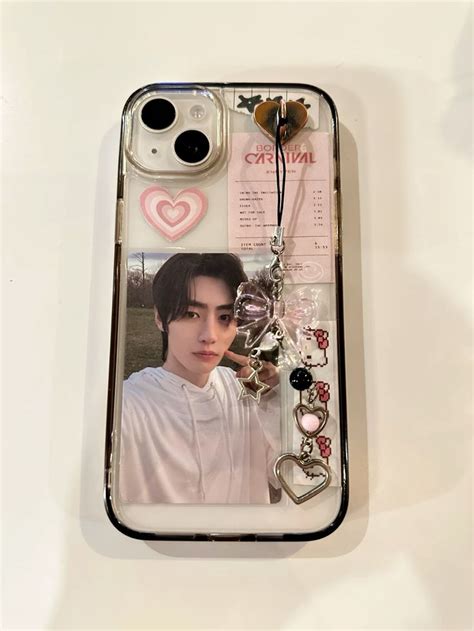 Sunghoon Phone Deco In 2024 Kpop Phone Cases Diy Phone Case Design