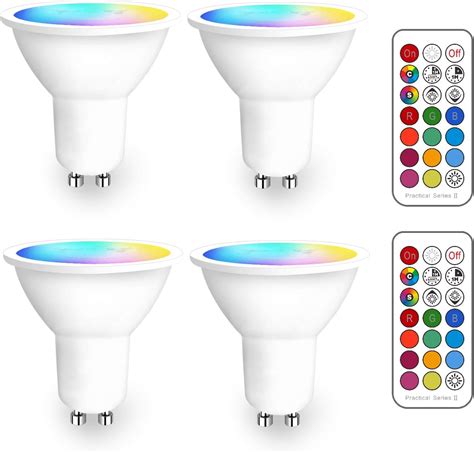 Ilc Gu Led Light Bulbs Colour Changing Colors W Dimmable Warm