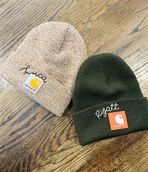 Customized Carhartt Beanie Embroidered Custom Baby Carhartt Beanie