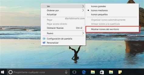 Ocultar Y Mostrar Todos Los Iconos Del Escritorio En Windows