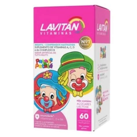 Lavitan Patati Patata Vitamina Infantil Sabor Tutti Frutti Cimed