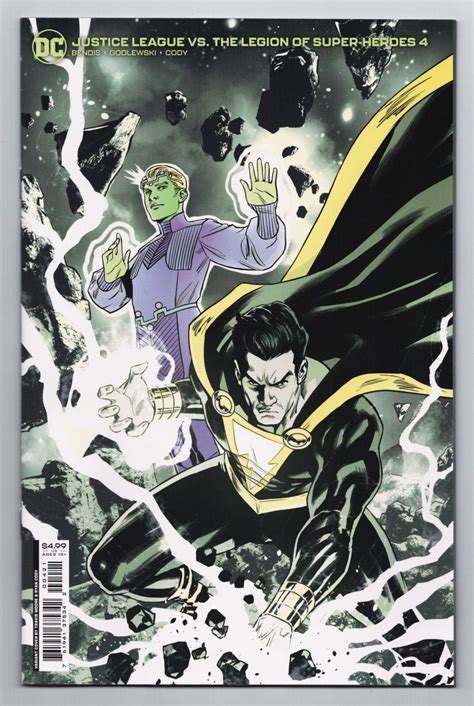 Justice League Vs Legion Of Super Heroes 4 Cvr B Moore Dc 2022 Nm