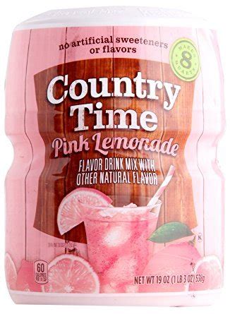 Kraft Country Time Pink Lemonade Drink Mix 538 G Amazon In Grocery