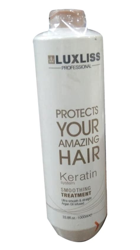 Luxliss Professional Hair Smoothing Keratin Treatment Cream Damage