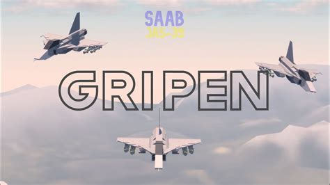 GRIPEN Jas 39 Cinematic Roblox Plane Crazy YouTube