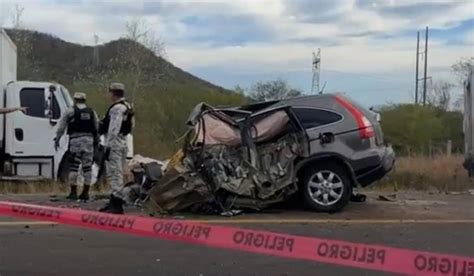 Choque Entre Camionetas Deja Un Muerto Y Un Herido En Caitime