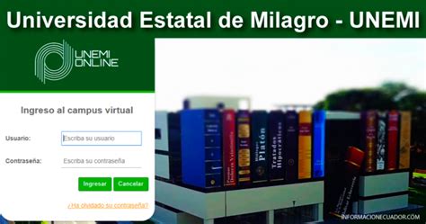 Campusvirtual Unemi Edu Ec Universidad Estatal De Milagro