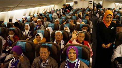 Penerbangan Haji Garuda Indonesia Terlambat Kemenag Beri Teguran